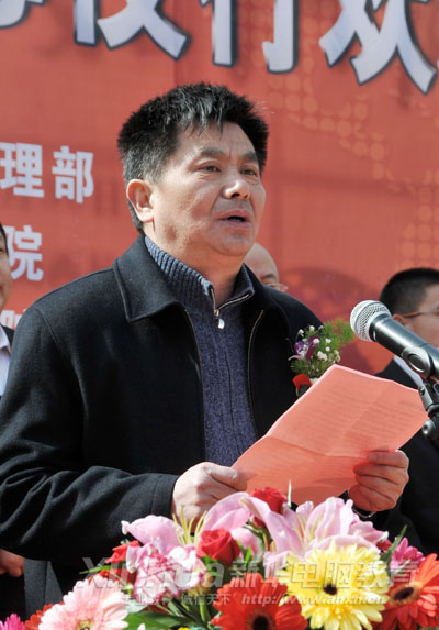 合肥市人力资源和社会保障局培训处处长刘小棣出席开幕式并讲话