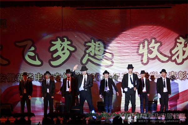 活力动感的机械舞表演